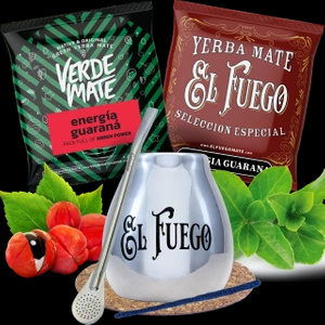 Yerba Mate set Calabash + Bombilla