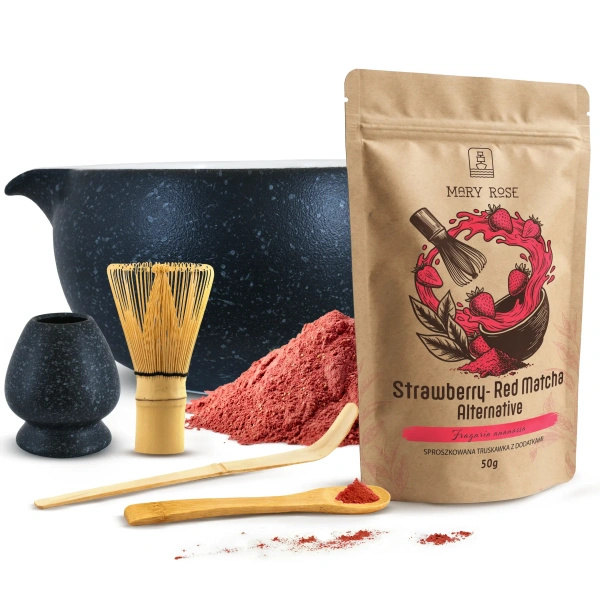 Set for Preparing Red Matcha