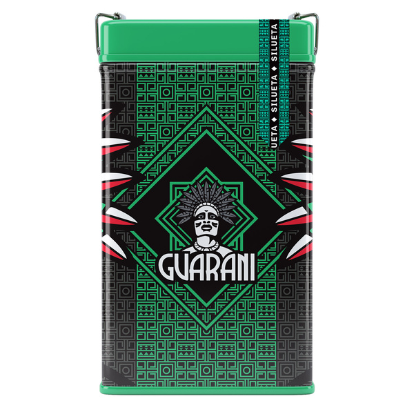 Yerbera – Tin can + Guarani Silueta 0.5kg