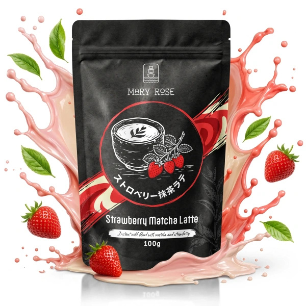 Mary Rose – Strawberry Matcha Latte 100g