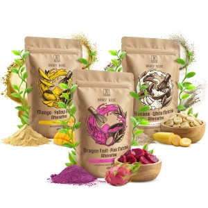 Colourful Matcha Set: Yellow Matcha + Pink Matcha + White Matcha