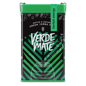 Yerbera – Tin can + Verde Mate Green Herbal Energy 0.5kg