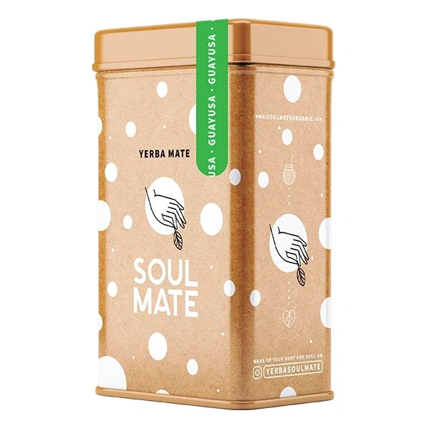 Yerbera – Tin can + Soul Mate Orgánica Guayusa 0.5kg