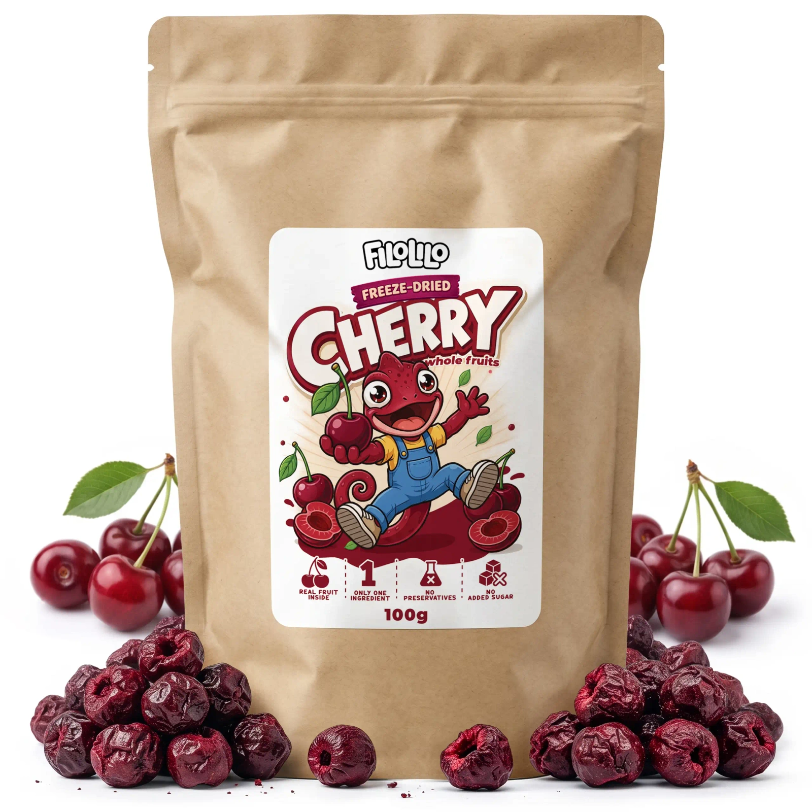 FiloLilo freeze-dried cherry