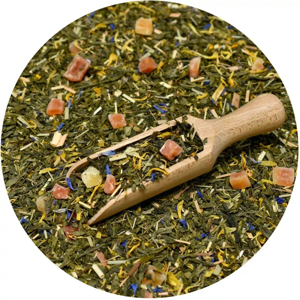 Mary Rose - Papaya Fantasy Green Tea in tin can - 50g