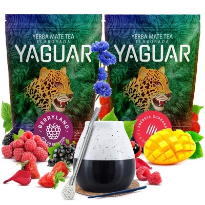 Yerba mate set Verde Mate ceramic calabash bombilla