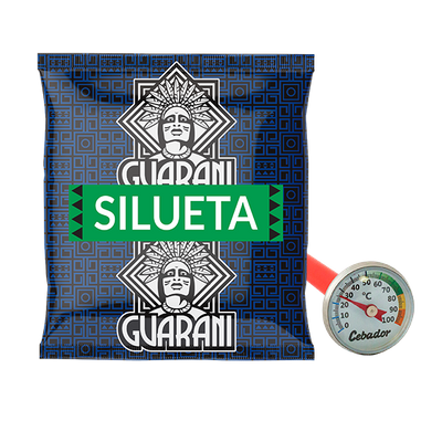 Analog Thermometer + yerba mate 50g