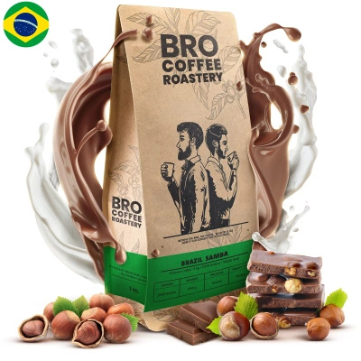 Bro Coffee Roastery – Kaffebønner Brazil Samba Premium 1 kg