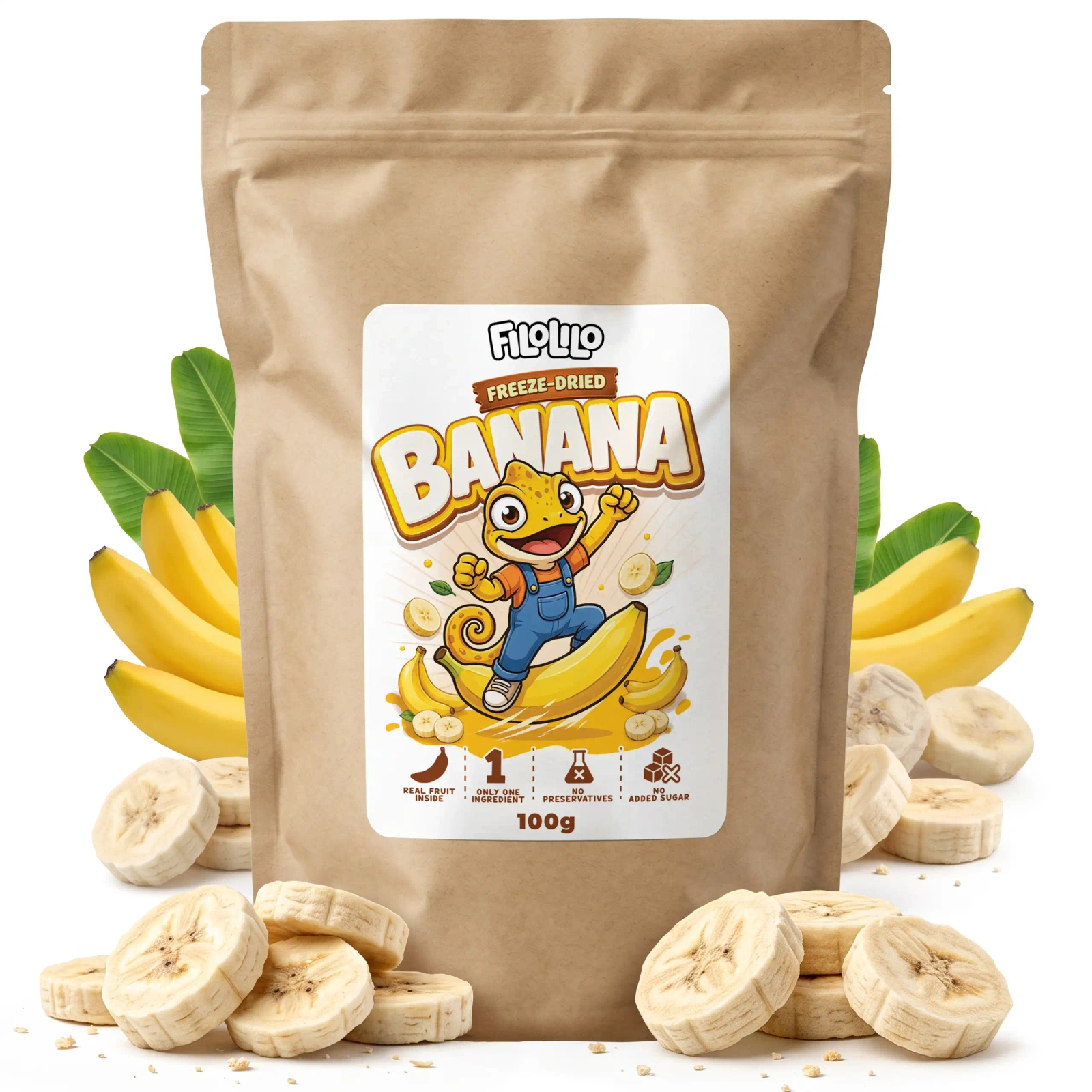FiloLilo freeze-dried banana