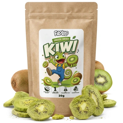 FiloLilo – Frysetørket kiwi (skiver) 20 g