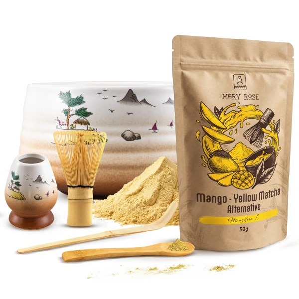 Set for Preparing Yellow Matcha