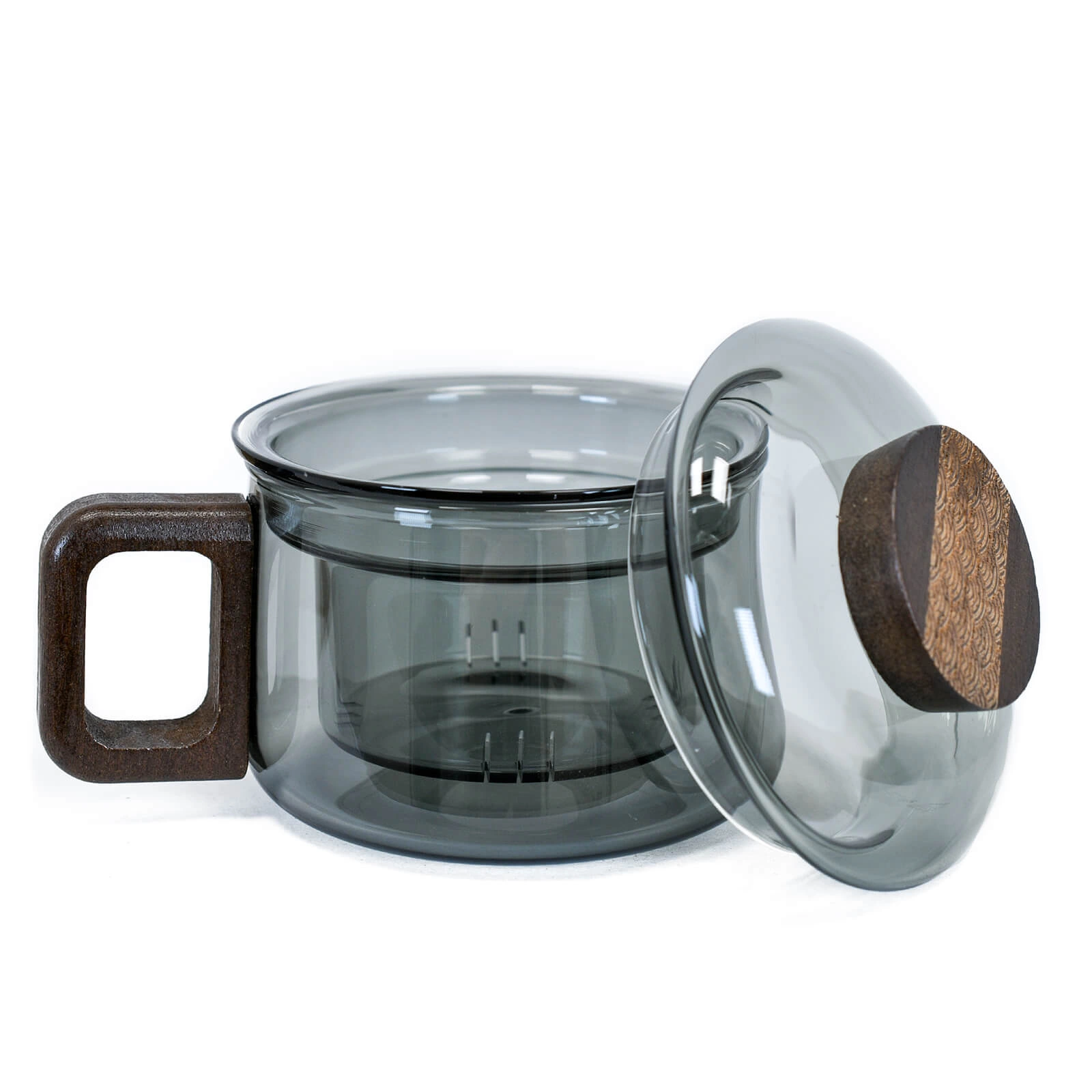 Cebador Vidrio glass cup with infuser
