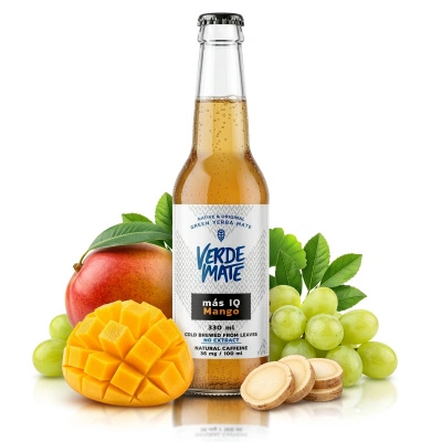 Verde Mate Green Cold Brew – Más IQ Mango 330ml