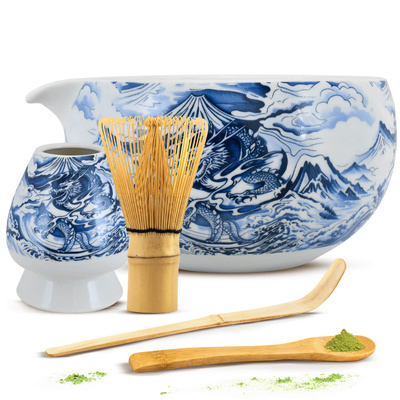 Matcha tea brewing accessories set