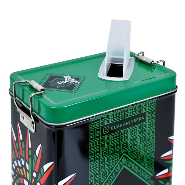 Yerbera – Tin can + Guarani Boldo Menta 0.5kg