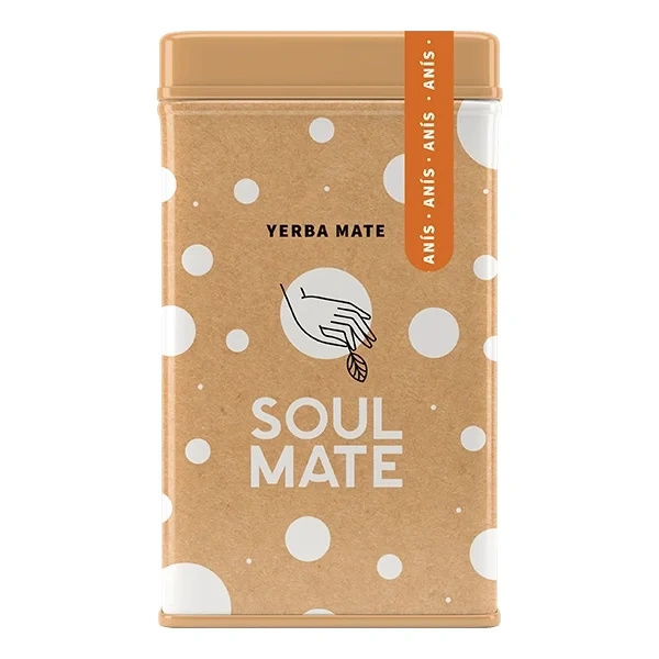 Yerbera – Tin can + Soul Mate Orgánica Anís 0.5kg