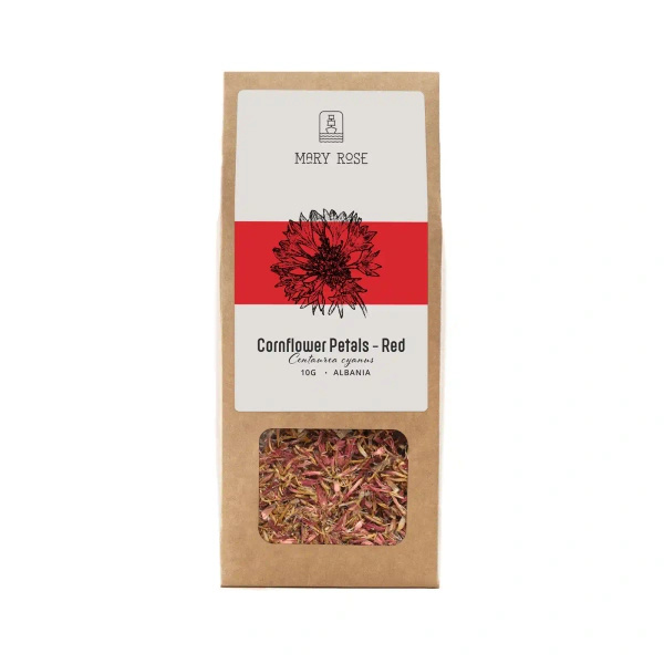 Mary Rose – Cornflower Petals (red) 10g