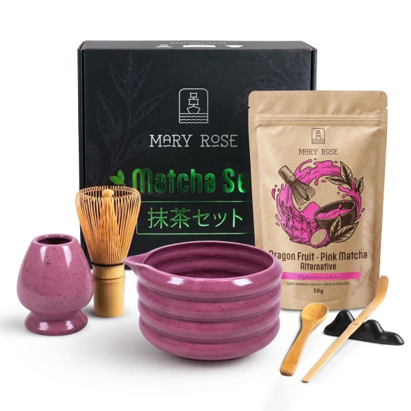 Gift Set for Preparing Pink Matcha