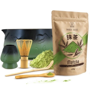 Matcha tea brewing set