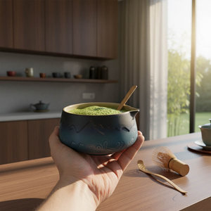 Matcha tea brewing accessories set