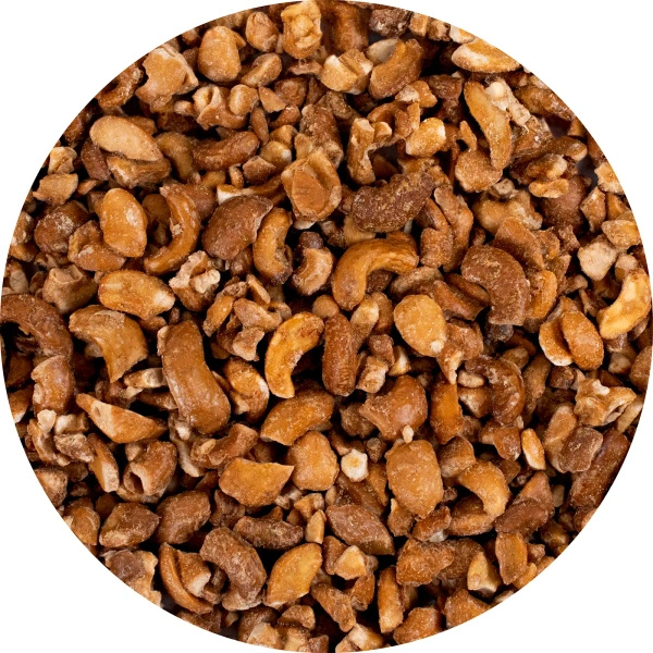 Nustino Crunch – ristede cashewnøtter – Golden Salted Butter Flavour 200 g