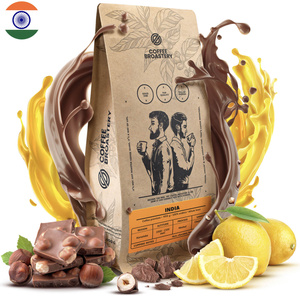 Bro Coffee Roastery - Whole Bean Coffee India Karnataka Premium 400g