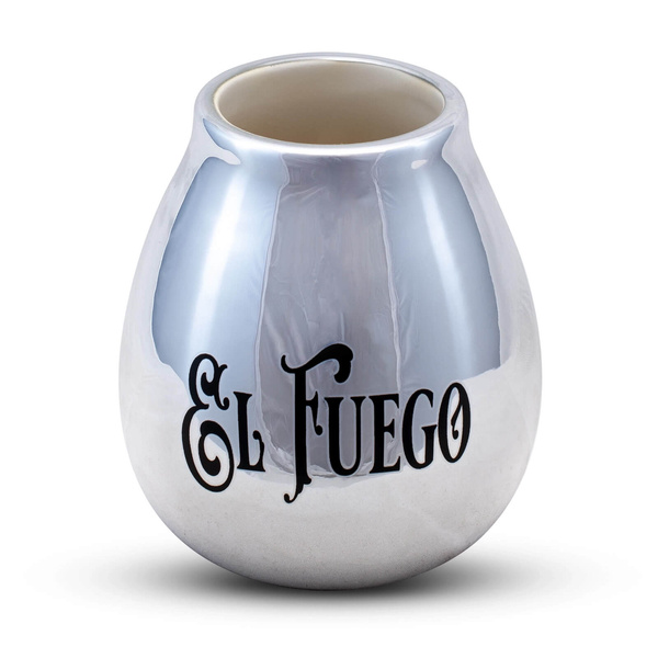 Yerba Mate Set: El Fuego Elaborada 1kg + Calabash + Bombilla