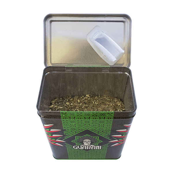 Yerbera – Tin can + Guarani Naranja 0.5kg