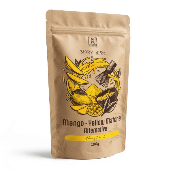 Mary Rose – Yellow Matcha Alternative – Mango Powder 100g