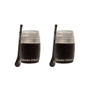 Yerba Mate Accessories Set: 2x Calabash + 2x Bombilla