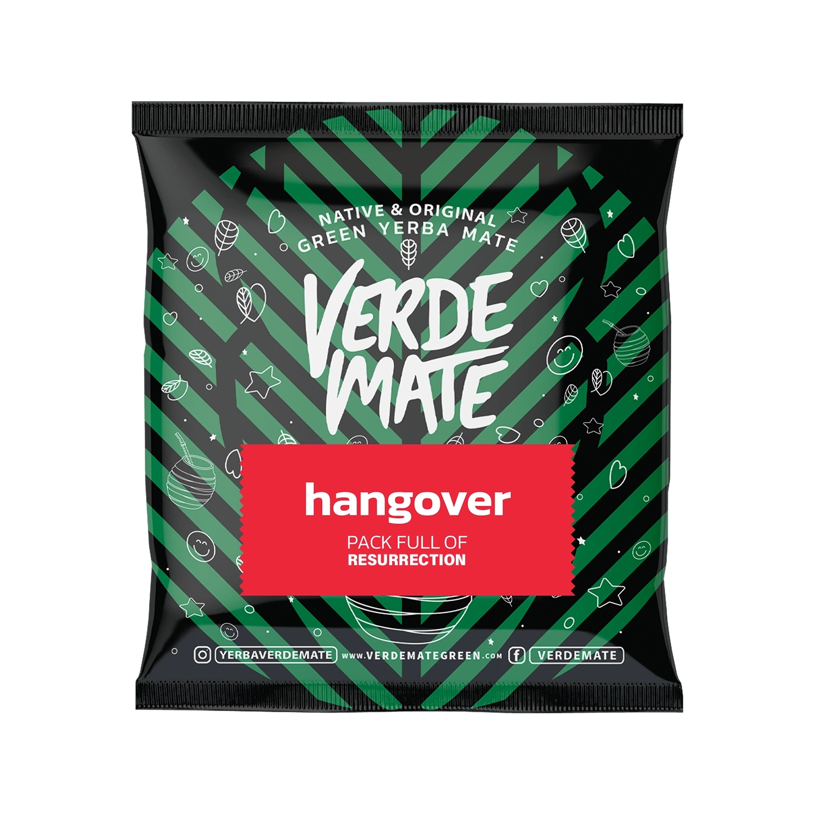 Verde Mate Green Hangover – packaging
