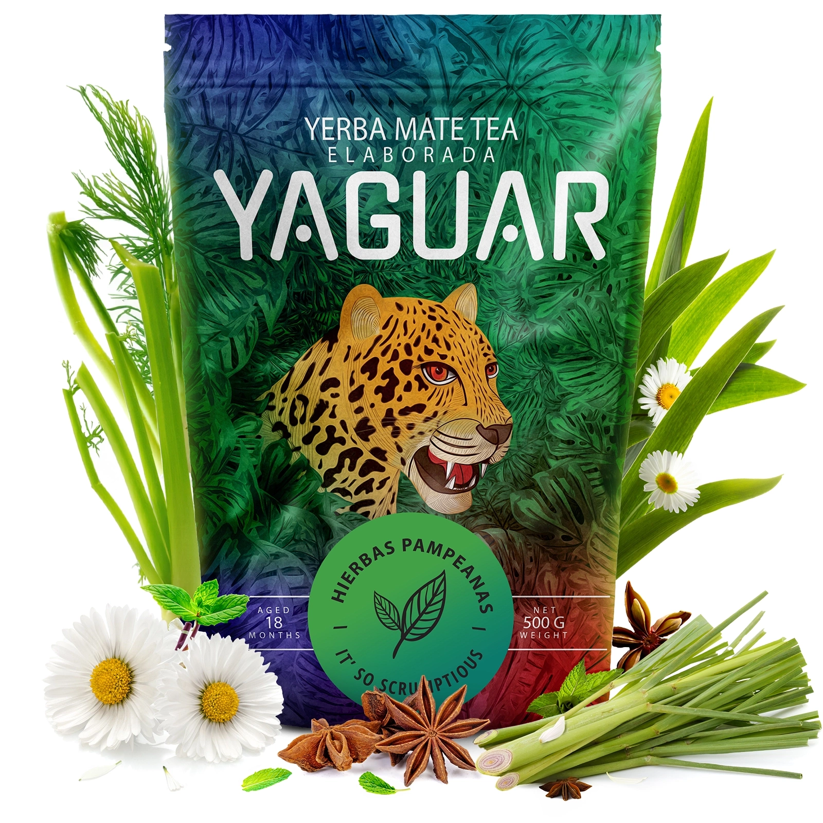 Yaguar Hierbas Pampeanas - packaging
