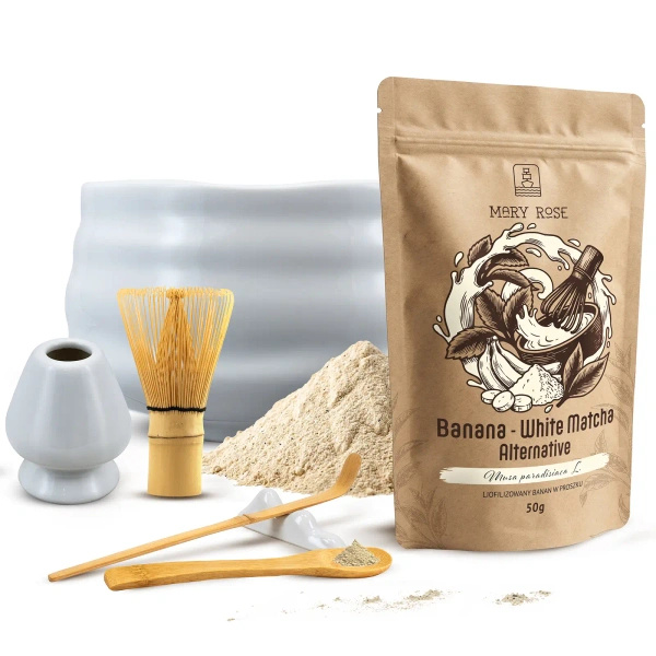 Set for Preparing White Matcha