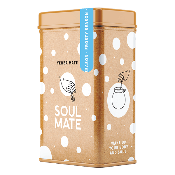 Yerbera – Tin can + Soul Mate Orgánica Frosty Season 0.5kg