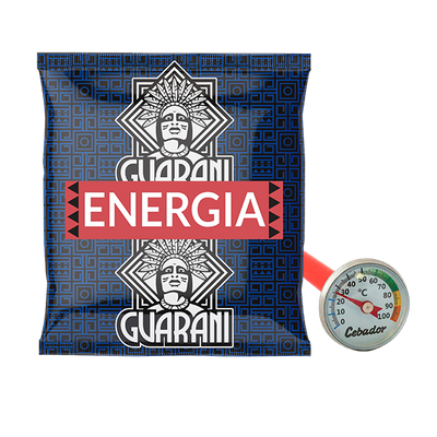 Analog Thermometer + yerba mate 50g