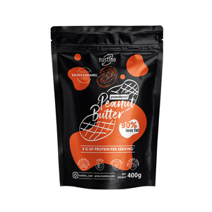 Nustino – Peanøttsmørpulver – Salted Caramel (uten tilsatt sukker) 400 g