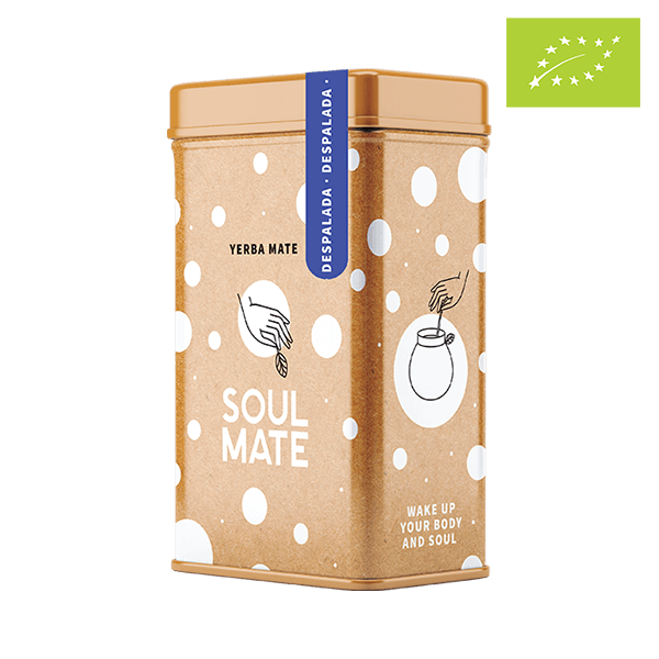 Yerbera – Tin can + Soul Mate Orgánica Despalada 0.5kg