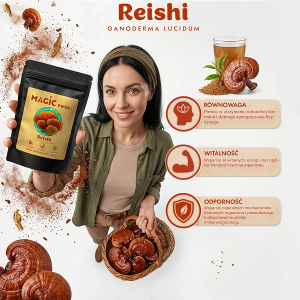 Magic Pwdr – Reishi 50g