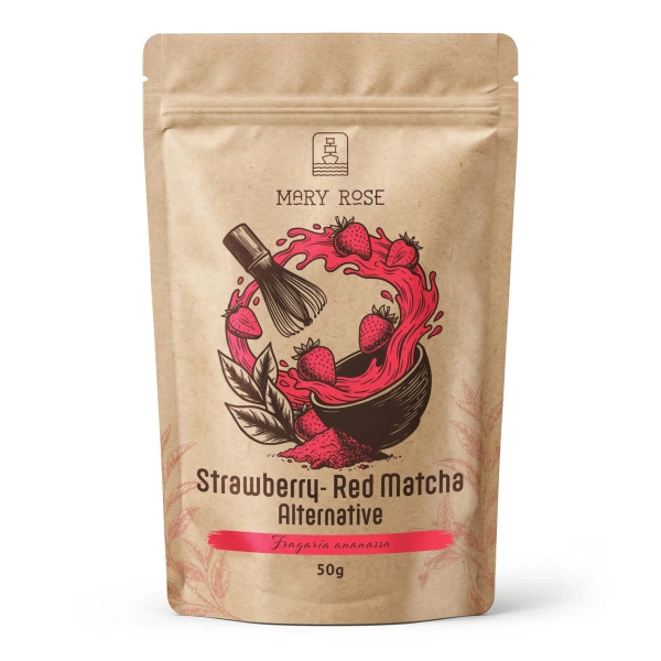 Mary Rose – Red Matcha Alternative – Strawberry Powder 50g