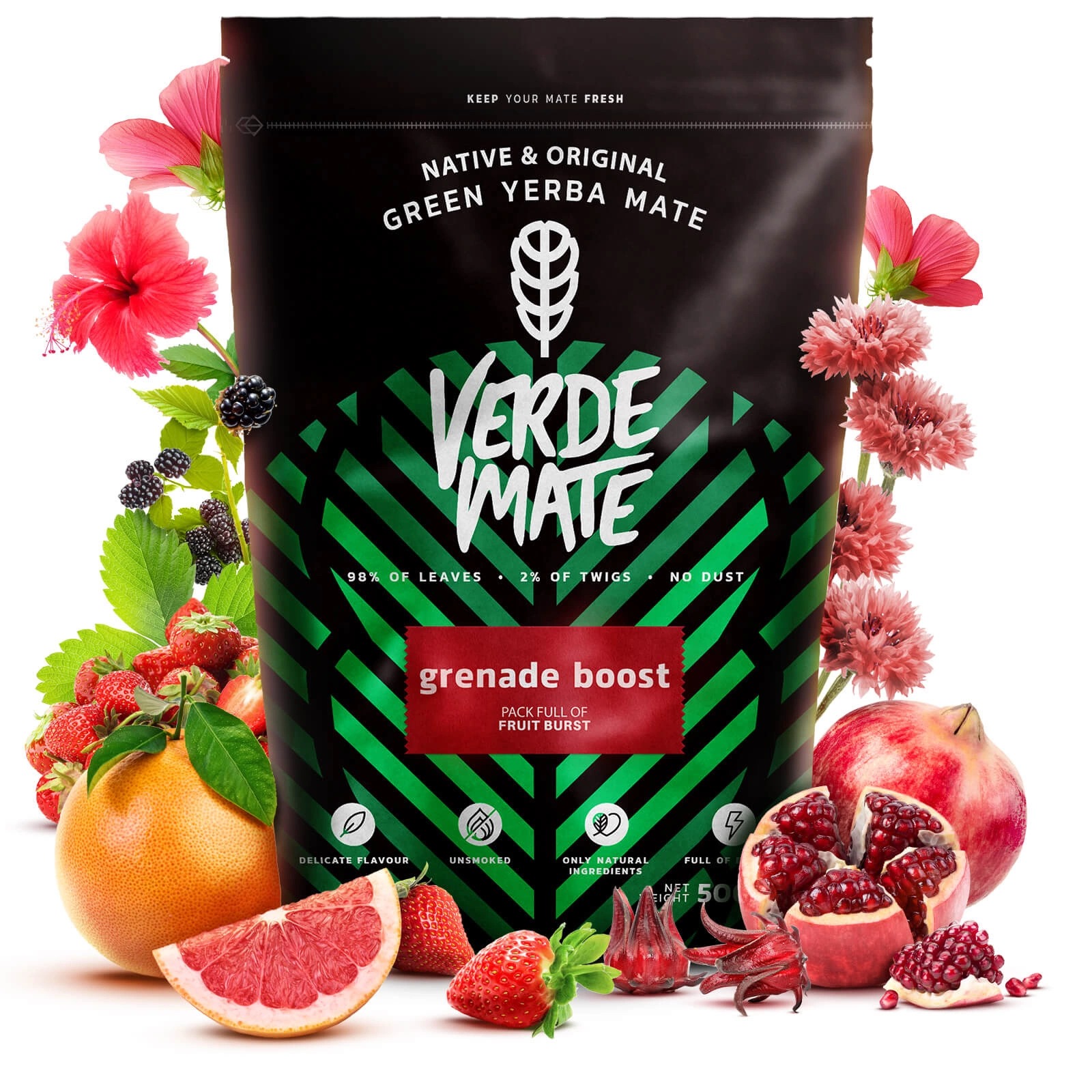 Verde Mate Green Grenade Boost