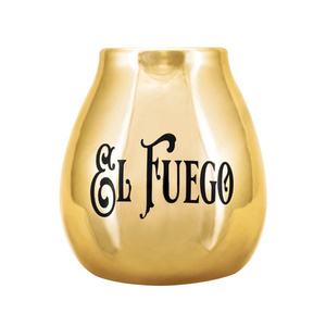 Yerba Mate Set: El Fuego Elaborada 1kg + Calabash + Bombilla