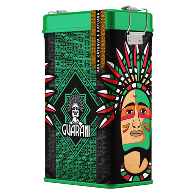 Yerbera – Tin can + Guarani Katuava 0.5kg