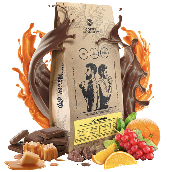 Bro Coffee Roastery - Whole Bean Coffee Colombia Medellin Premium 400g
