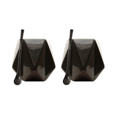 Yerba Mate Accessories Set: 2x Calabash + 2x Bombilla