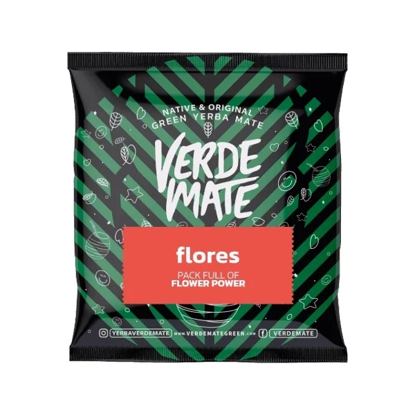 Verde Mate Green Flores 50g