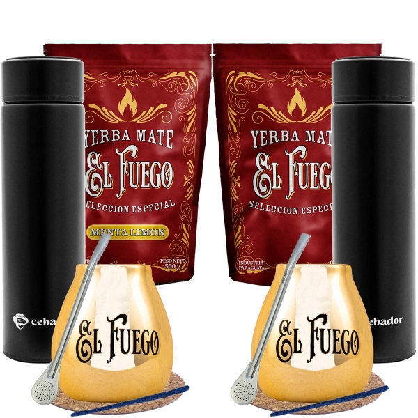 Yerba Mate Set for two + Thermos