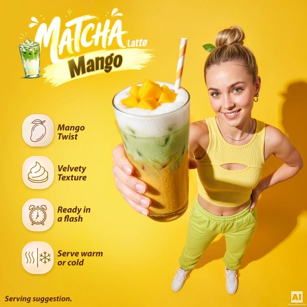 Mary Rose – Mango Matcha Latte 100 g