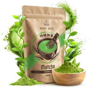 Set for colourful Matcha Latte: Matcha + Yellow Matcha + accessories