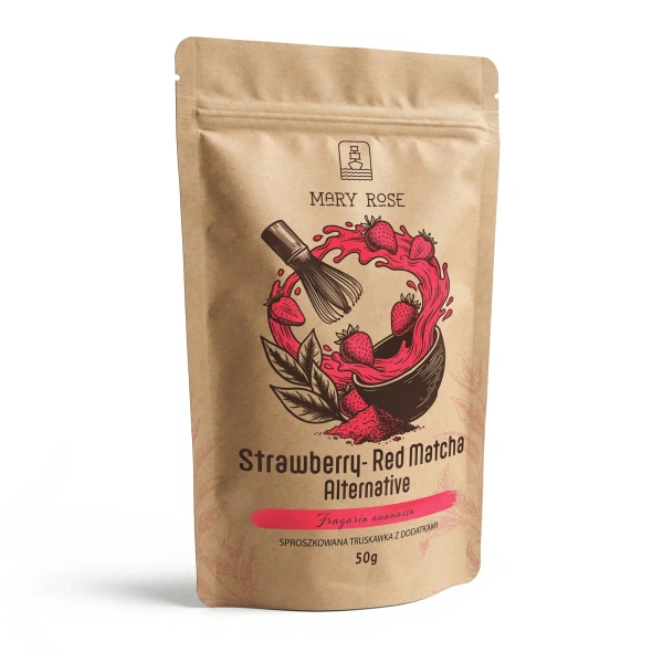 Mary Rose – Red Matcha Alternative – Strawberry Powder 50g