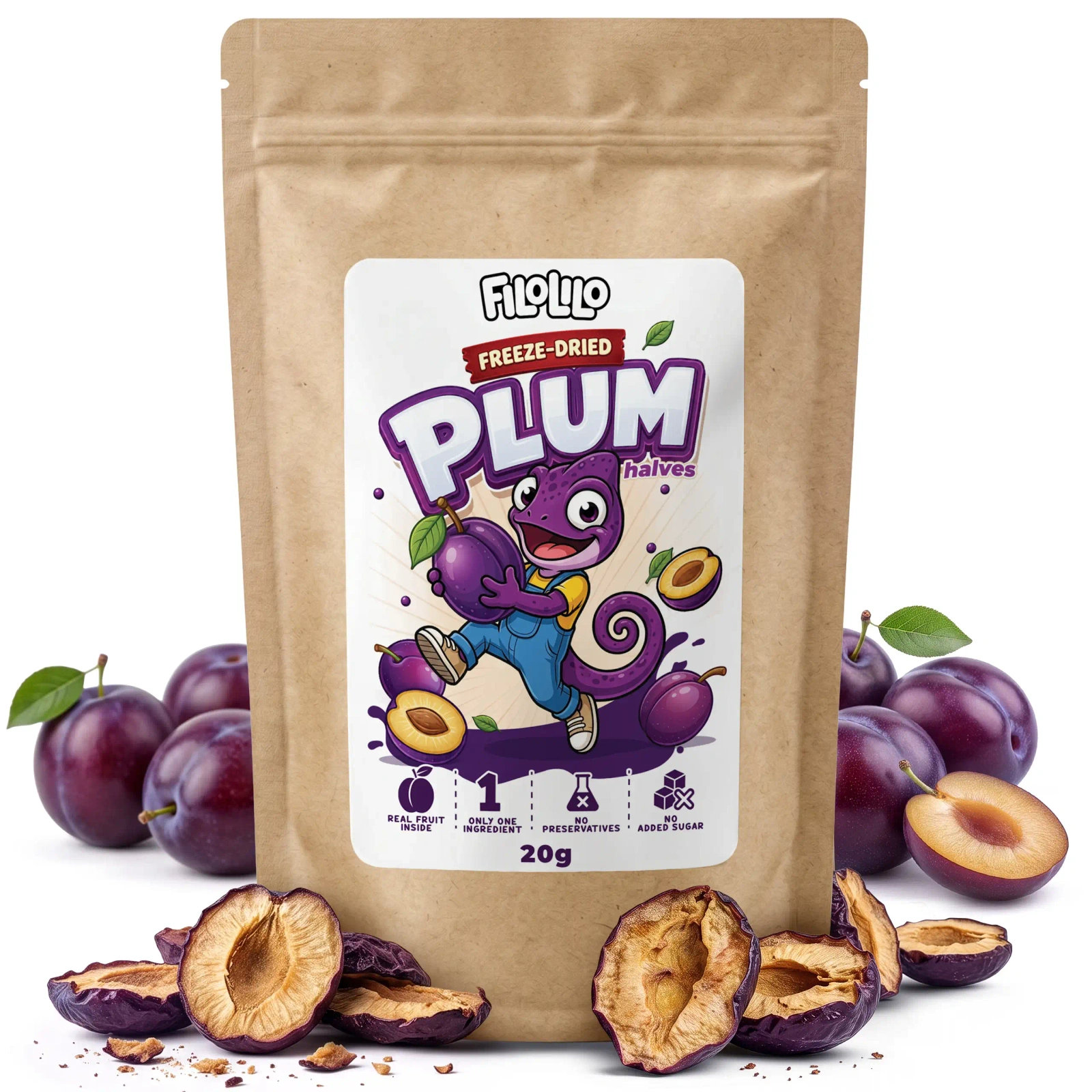 FiloLilo freeze-dried plum